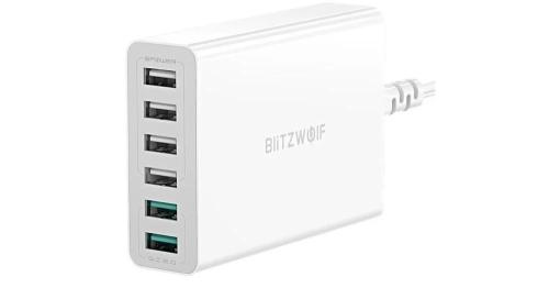 Cargador Blitzwolf Bw-S15 6x Usb, Qc 3.0, 60w