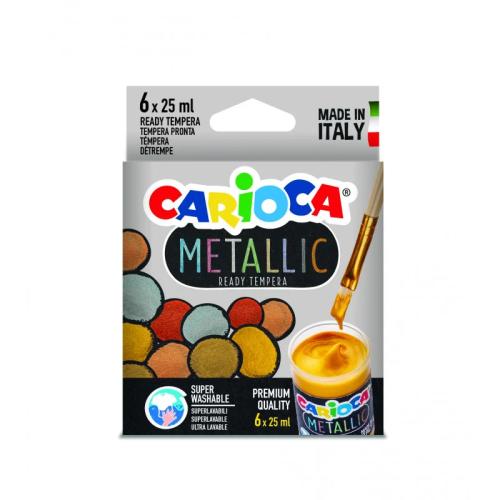 Carioca Ko026 Tinta a Têmpera 25 Ml Jarro Bronze,.