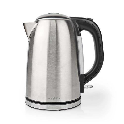Chaleira Eléctrica | 1,7l | Aço Inoxidável | Pret.