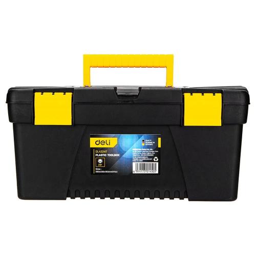 Plastový Box Na Náradí Deli Tools Edl432417, 15'' (lutý)