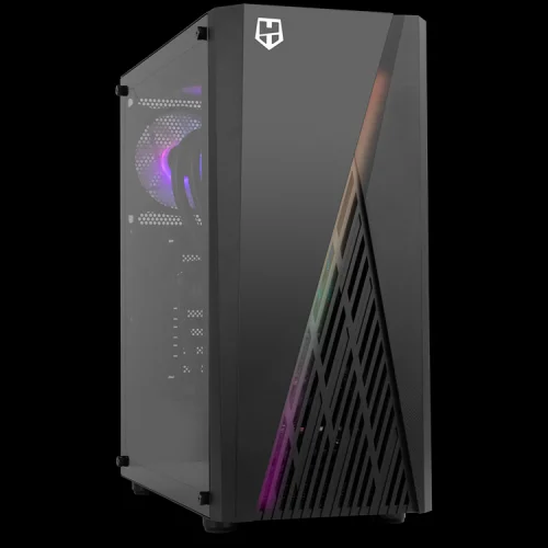 Nox Caja Atx Hummer Frost. Semitorre. Tira Fronta.