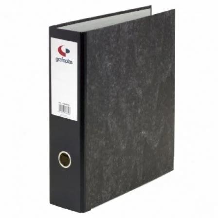 ARCHIVADOR JASPEADO ECOCLASSIC NEGRO A4 NATURAL L.