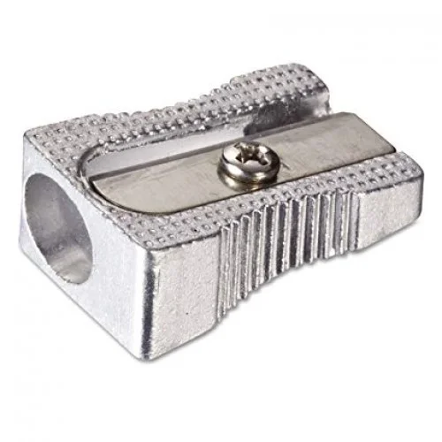 Afilalapiz Metalico Simple Con Forma de Cuña 100%.