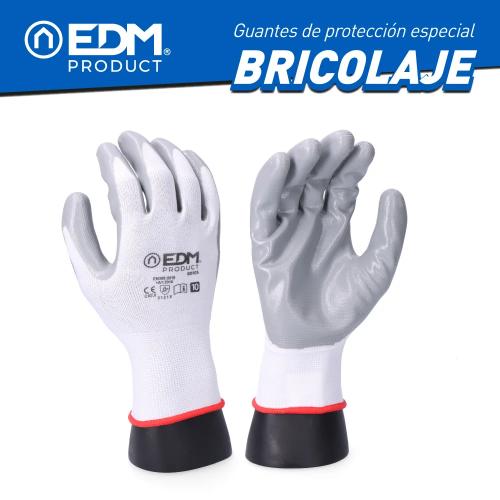 Luvas de Bricolagem em Poliéster Revestido de Nit.