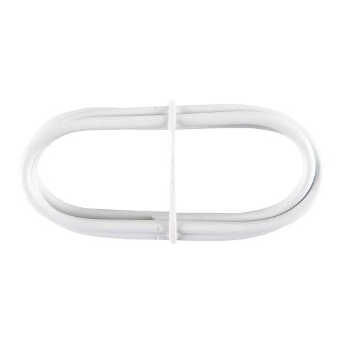 Cabo Plastificado Branco 1m para Cortina Pv024 Ci.