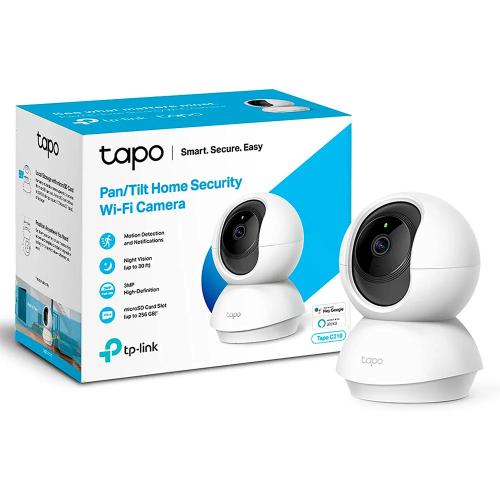 Câmara de Segurança Tp-Link Tapo C210 3mp Pan/Tilt Security Wi-Fi