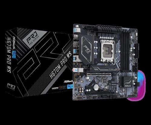 ASROCK H670M PRO RS INTEL H670 LGA 1700 MICRO ATX
