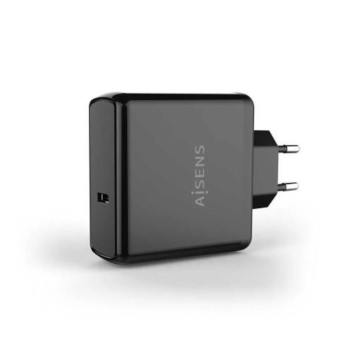 Carregador PD3.0 QC3.0 USB-C 60W (Preto) - AISENS