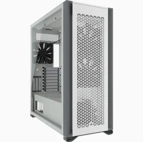 Corsair Geh 7000d Airflow Tg (Tempered Glass) White
