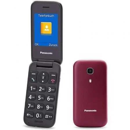 Telemóvel Panasonic Vermelho para Idosos