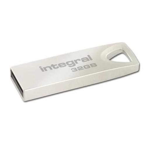 Integral Pen 32gb Usb2.0 Drive Arc Metal Usb Type.