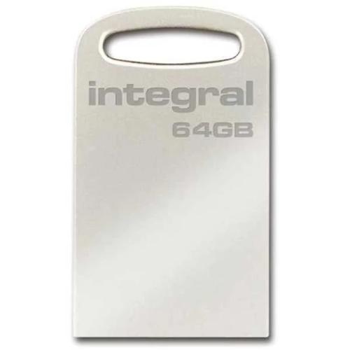 Integral Pen 64gb Usb2.0 Drive Arc Metal Usb Type.