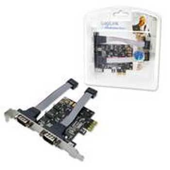 Logilink Schnittstelle Pcie Karte 2x Seriell