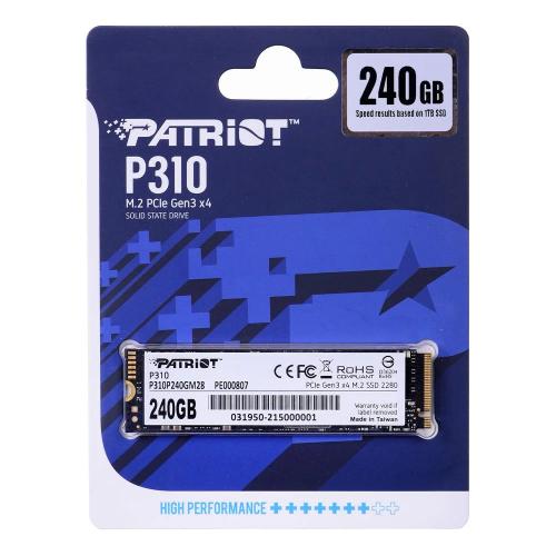 Ssd Patriot P310 240gb M.2 2280