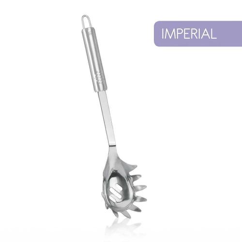 Colher spaguetti inox imperial 233215000 metalt.