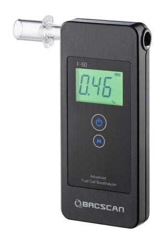Bacscan F-60 Alcohol Tester 0 - 5% Gray