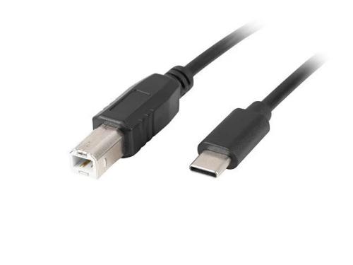 Cable Usb Lanberg Usb-C M a Usb-B M 2.0 1.8m Ferr.