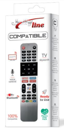 Mando a Distancia Compatible Con Televisores Skyw.