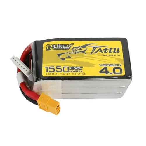 Akumulator Tattu R-Line 4.0 1550mah 22.2v 130c 6s.
