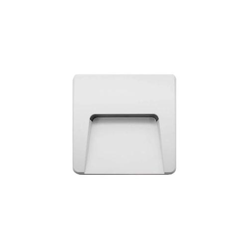 Led Aplique Encastrar Quadrado 3w 4000k