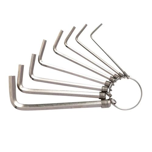 Sady estihranných Klícu 1,5-6 Mm Deli Tools Edl3080 (Stríbrné)