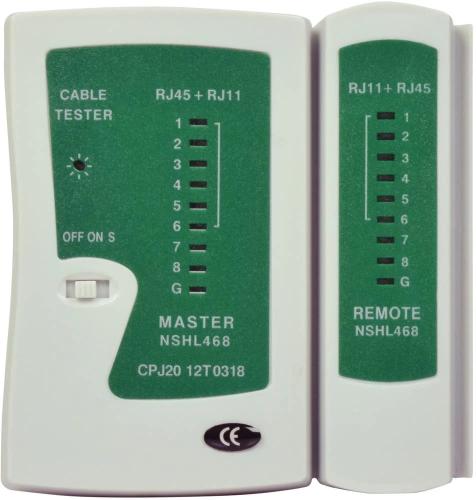Testador de Cabo de Rede Ethernet Rj45/Rj11