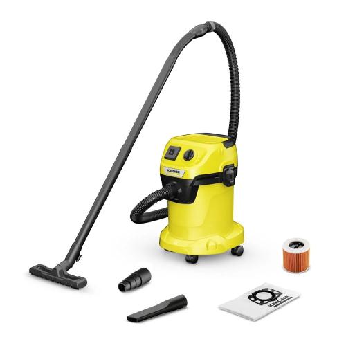 Kärcher WD 3 P V-17/4/20 Preto, Amarelo 17 l 1000.