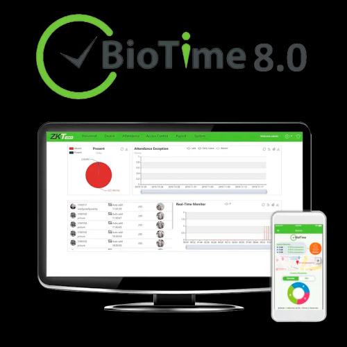 Licença de Software de Controlo Assiduidade e Acessos - Capacidade 2 Dispositivos | 1 App Telemovel