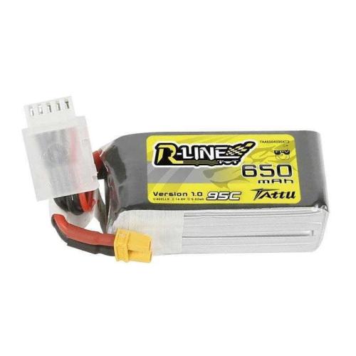 Baterie Tattu R-Line 650mah 14,8v 95c 4s1p Xt30