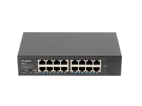 Switch Lanberg 16 Puertos Gigabit Ethernet Rack 1.