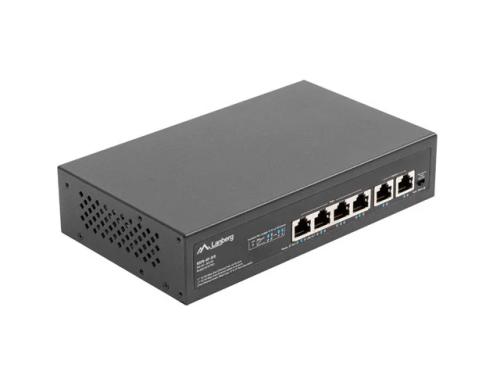 Lanberg Switch Poe+ Rack 10 /19 Rsfe-4p-2fe-60