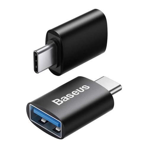 Baseus Ingenuity Usb-C To Usb-A Adapter Otg (Blac.