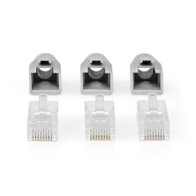 Conector Rj45 | Rj45 Pass Through | Utp Sólido/Tr.