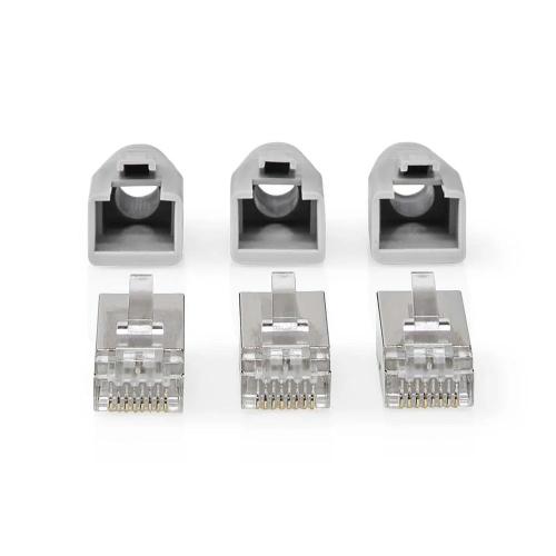 Conector Rj45 | Rj45 Pass Through | Ftp Sólido/Tr.