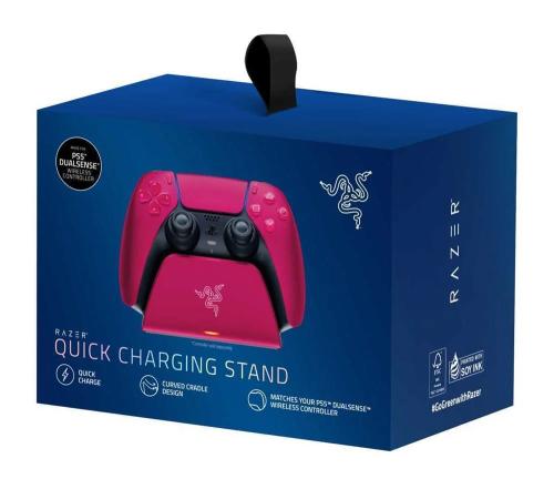 Razer Quick Charging Stand Ps5 - Red Rc21-01900300-R3m1