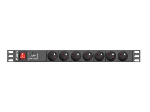 Lanberg Pdu Rack Power Strip (1u 10a 7x 230v 2m)