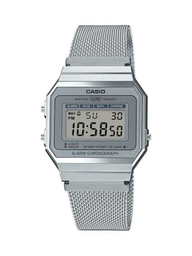 CASIO A700WEM-7AEF RELÓGIO RELÓGIO DE PULSO PRATE.