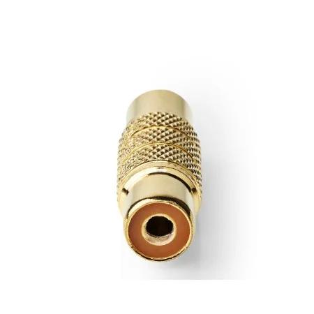 Adaptador de Audio Mono | Rca Hembra | Rca Hembra.