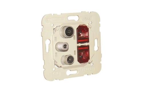 Tom Mista R-Tv-Sat-2Xrj45 Cat 6 Utp Estrela
