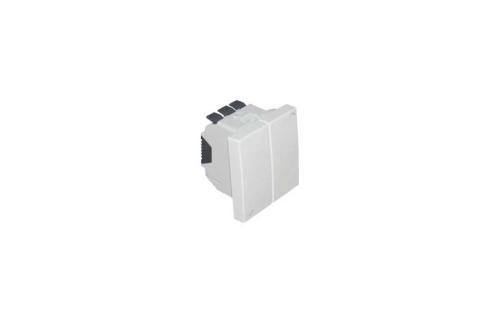 Botão Duplo De Persiana - 2 Mód Branco