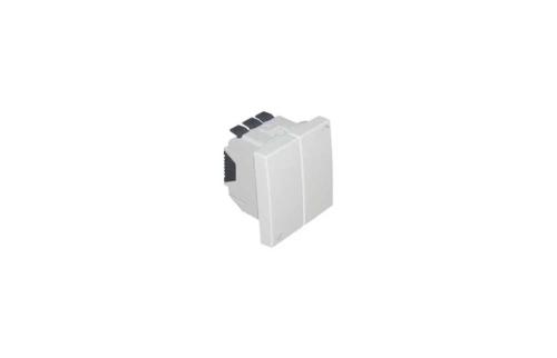Botão Duplo Comutação Persiana - 2 Mód Branco