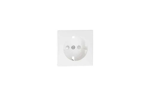 Centro Schuko Com Obturador Branco