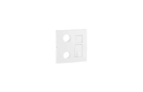 Cent Tom Mista R-Tv-Rj45/R-Tv-Rj45-Fo Marfim