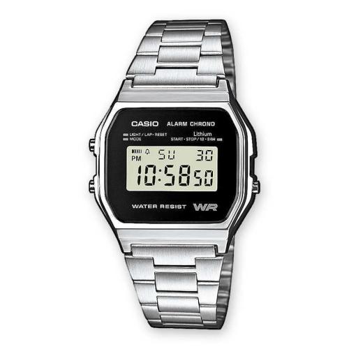 Casio Relógio Plastic / Resin Silver - A158wea-1ef