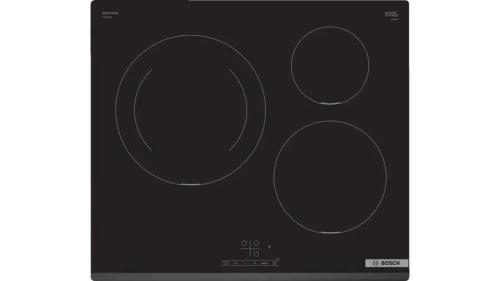Induction Hob Puj631bb5e 3 Zones 4600w (Black) - Bosch