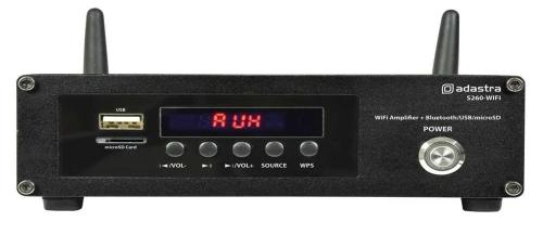Amplificador Bluetooth / Wifi Adastra S260-Wifi