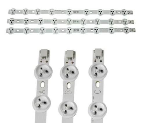 5 TIRAS DE LED DE 35,6 CM COM 27 LÂMPADAS VES400
