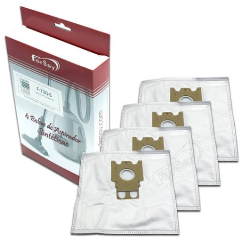 Conjunto de 4 Bolsas Para Aspirador Miele S247i