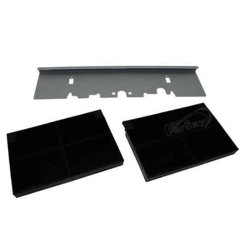 Set filtros 2 de carbon activo para campana Franke