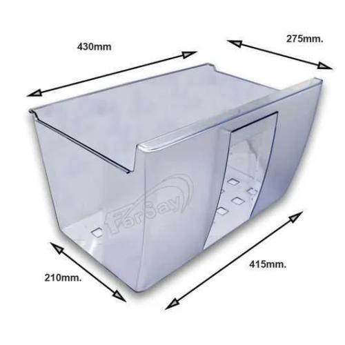CAJON INFERIOR FRIGORIFICO TELEFUNKEN ECRON
